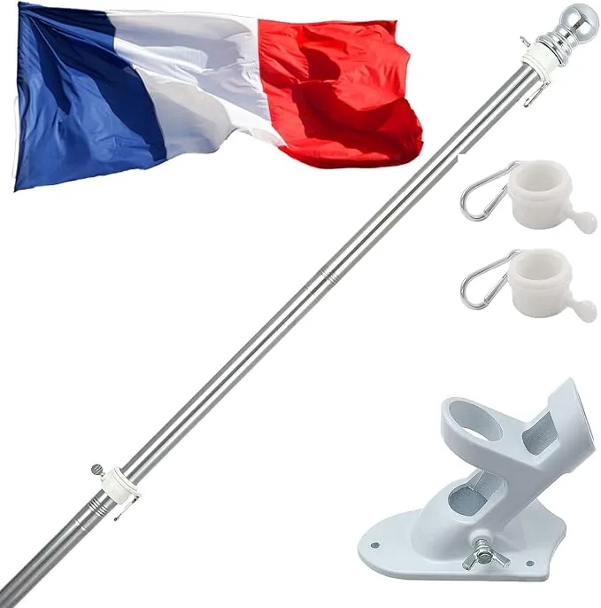 Maszt Uchwyt Na Flagę Aluminiowy 180cm