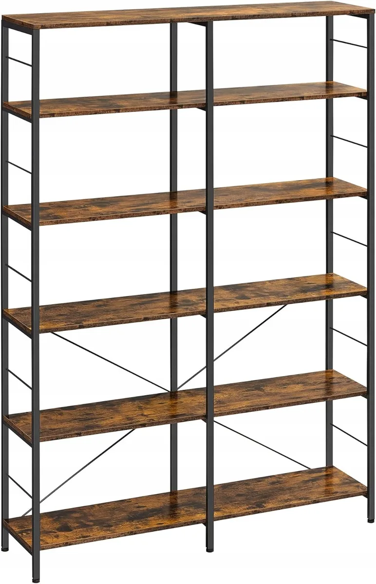 Regał Songmics Vasagle 120 cm x 172,5 cm x 30 cm czarny